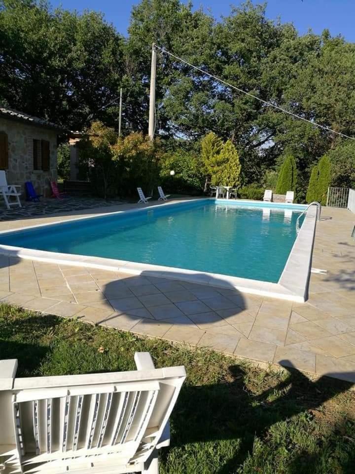 Villa Il Corniolo Morra Luaran gambar